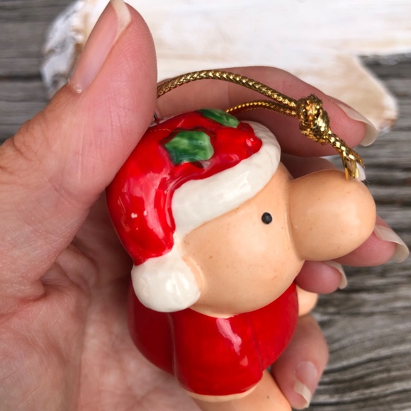 Ziggy Christmas Ornament 1980 Xmas 80s Tom Wilson vintage orn 1980s - Picture 9 of 13